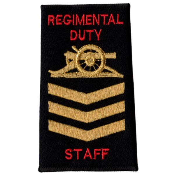 Regimental Duty Staff Rank Slide