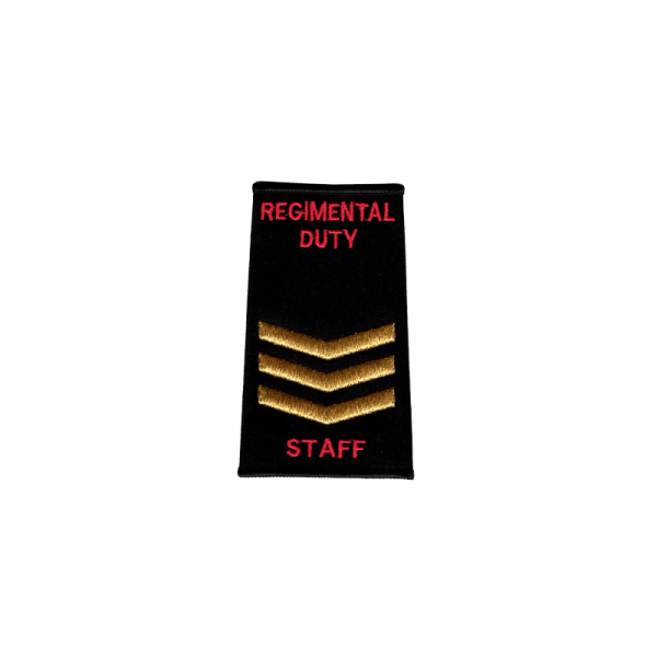 Regimental Duty Staff Rank Slide