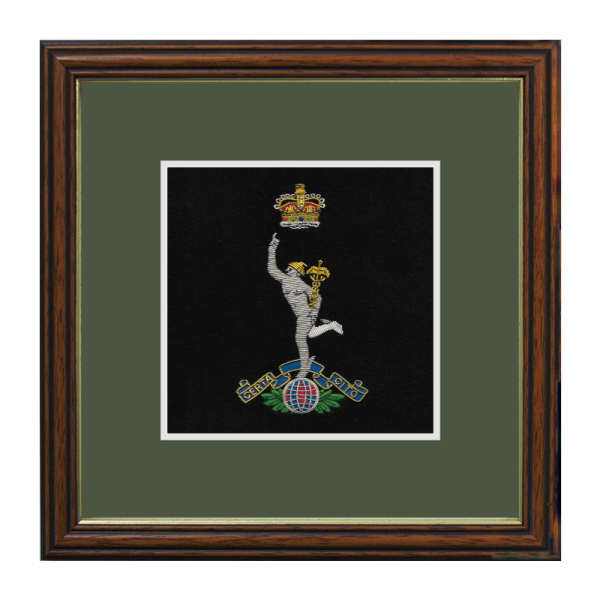 Royal Singnals Framed Badge