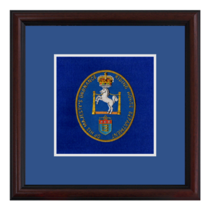 Kings Troop Framed Badge
