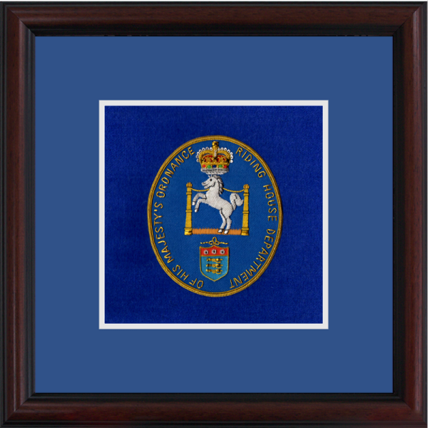 Kings Troop Framed Badge
