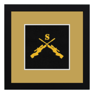 Snipper Framed Badge