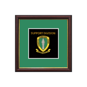 ARRC Support Division Framed Badge