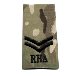 Royal Horse Artillery Multicam Rank Slide