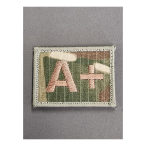 A+ Blood Group Patch