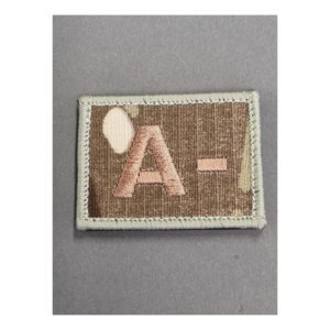 A- Blood Group Patch