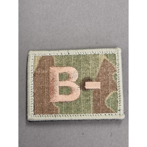 B- Blood Group Patch