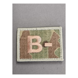 B- Blood Group Patch