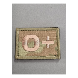O+ Blood Group Patch