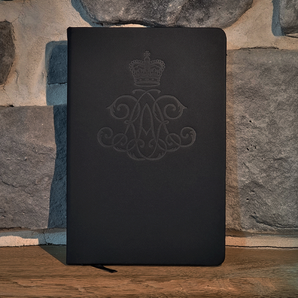 Royal Artillery Cypher Mono Embossed Notebook
