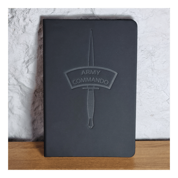 Army Commando Embossed Notebook