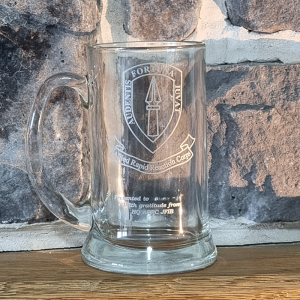 Personalized Glass Tankard