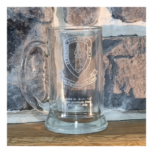 Personalized Glass Tankard Personalized Glass Tankard