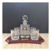 Military Decanter Tray Set