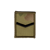 Rank Patch Black Stitching