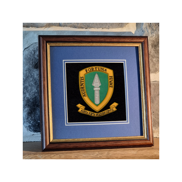 ARRC Framed Badge