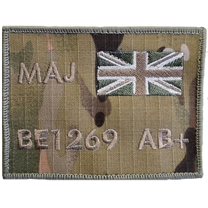 Embroidered Zap Patch
