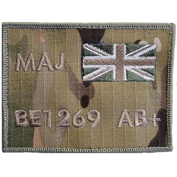 Embroidered Zap Patch