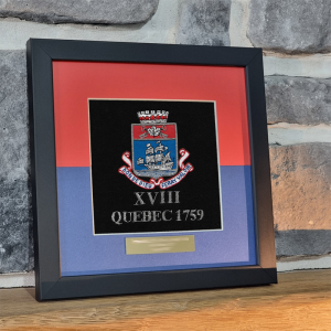 18 Battery Framed Badge