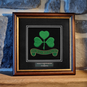24 Battery Framed Badge