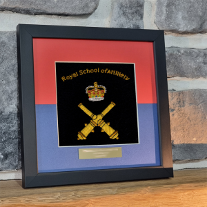 RSA Battery Framed Badge