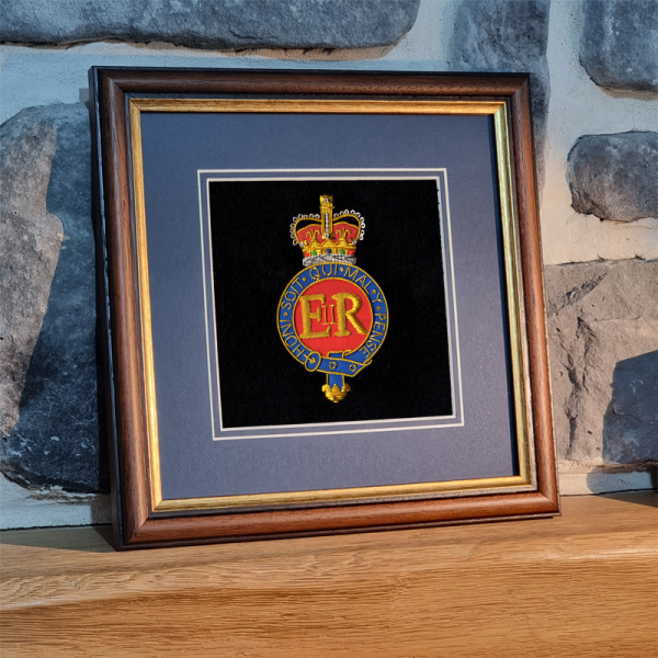 Household Cavalry Framed Badge