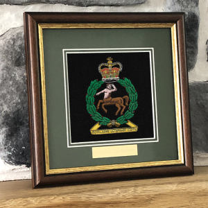 RAVC Framed Badge