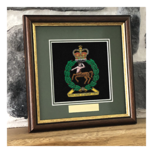 RAVC Framed Badge