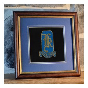 K Battery Framed Badge