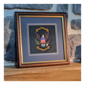 59 Battery Framed Badge