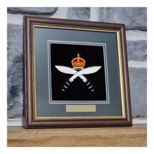 Gurkha Rifles Framed Badge