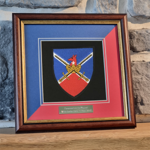 Aldershot Garrison Framed Badge