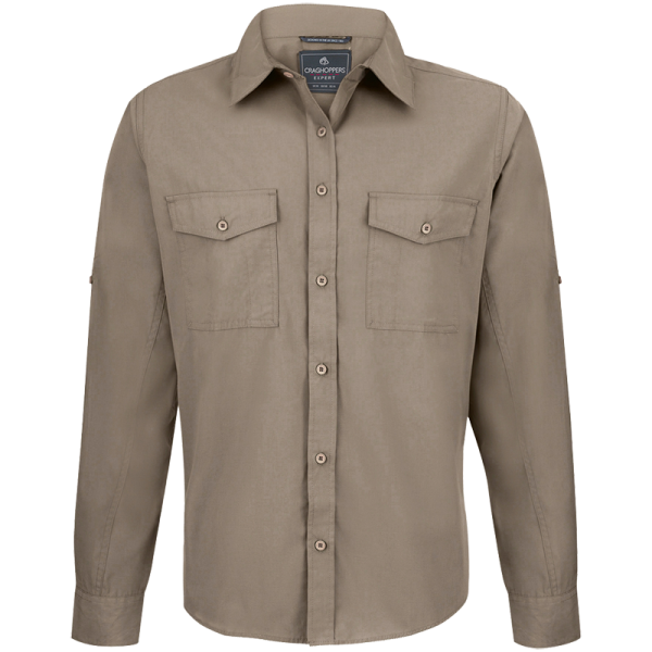 Outdoor Shirt Long Sleeves Plain Garment