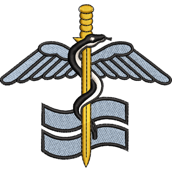 127 Sqn Embroidered Badge For Clothing