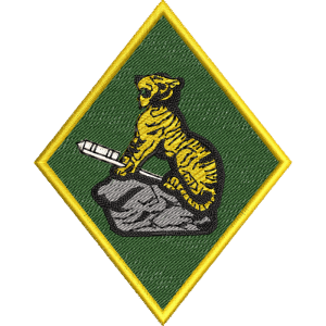 132 Battery Embroidered Badge For Clothing