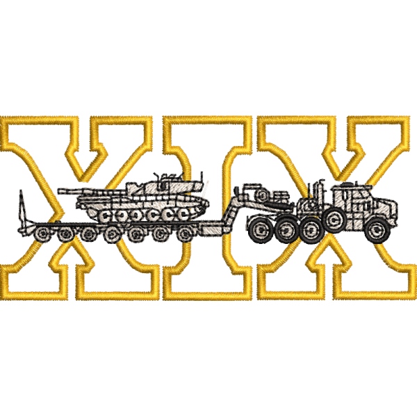 19 Sqn Embroidered Badge For Clothing