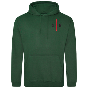 29 Regt Ra Bottle Green Hoodie