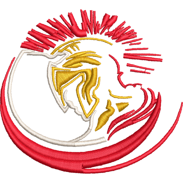 29 Rlc Spartan Embroidered Badge For Clothing