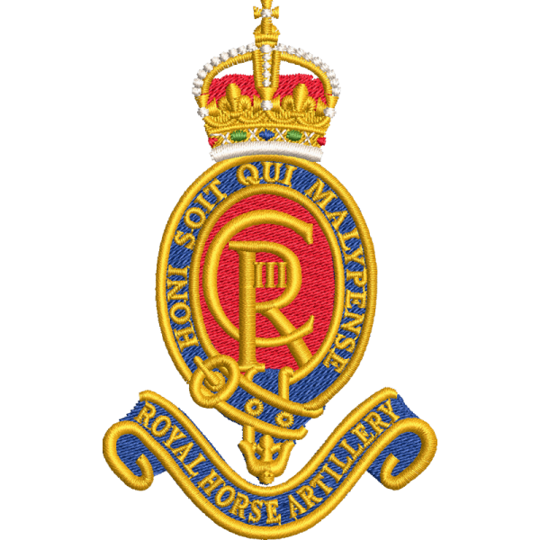 3 Rha Cr Embroidered Badge For Clothing