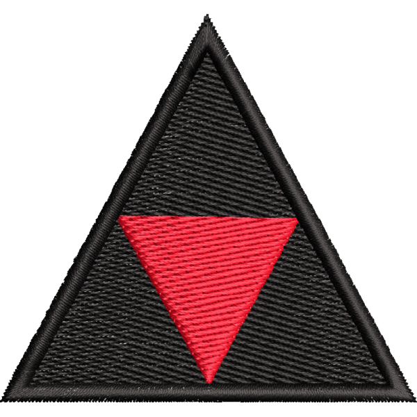 3 Uk Div Embroidered Badge For Clothing