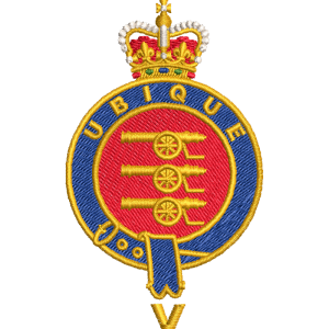 5 Regt Ra Er Embroidered Badge For Clothing