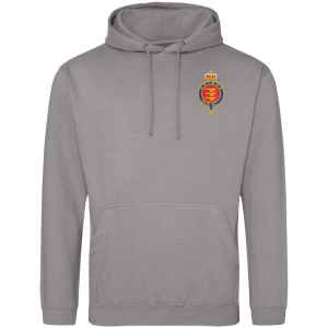 5 Regt Ra Er Platnum Grey Hoodie