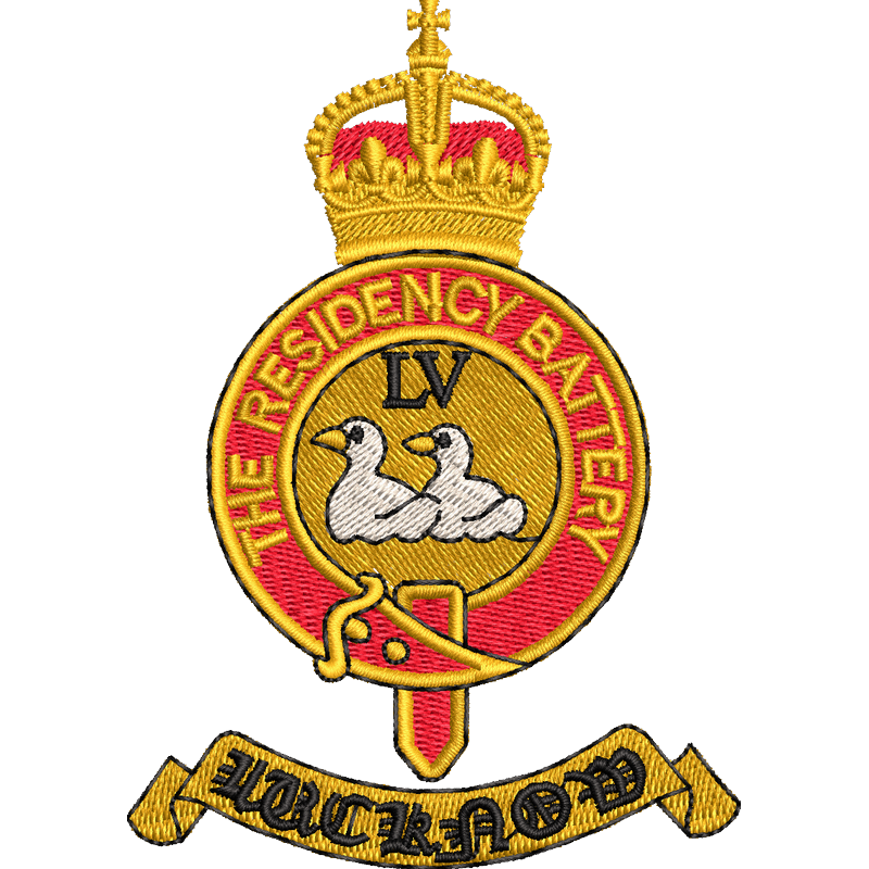 55 Battery Cr Embroidered Badge For Clothing