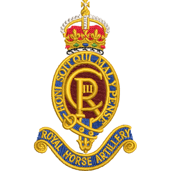 7 Rha Cr Embroidered Badge For Clothing