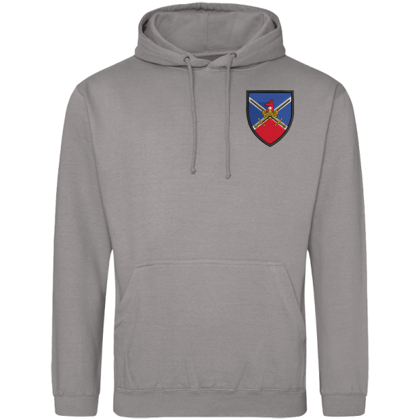 Aldershot Platnum Grey Hoodie