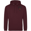 Commando All Arms Burgandy Hoodie