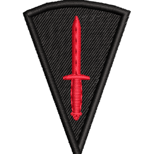 Commando All Arms Embroidered Badge For Clothing Commando All Arms Embroidered Badge For Clothing