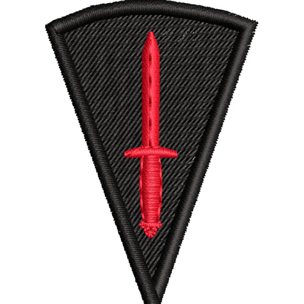 Commando All Arms Embroidered Badge For Clothing