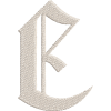 E Battery Embroidered Badge For Clothing