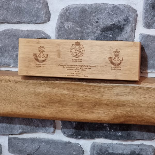 Engraved Port Box Presentation